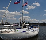 Астрахань посетил британский яхтсмен Грэм Кентслей