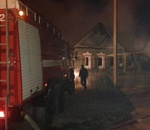 Ночью в Астрахани сгорел дом