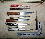 В Астрахани мужчина ударил ножом спрятавшуюся от него  сожительницу