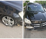 Ночью в Астрахани три автопатруля гнались за Мерседесом, в ход пошли спецсредства