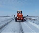 Астраханские трассы очистили от снега