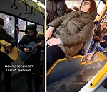 В астраханских синих автобусах появился новый музыкальный тренд