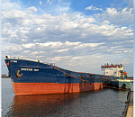 В Астраханской области столкнулись два сухогруза