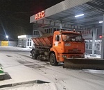 Север Астраханской области засыпало снегом