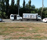 В Астрахани столкнулись микроавтобус и грузовик: трое пострадавших