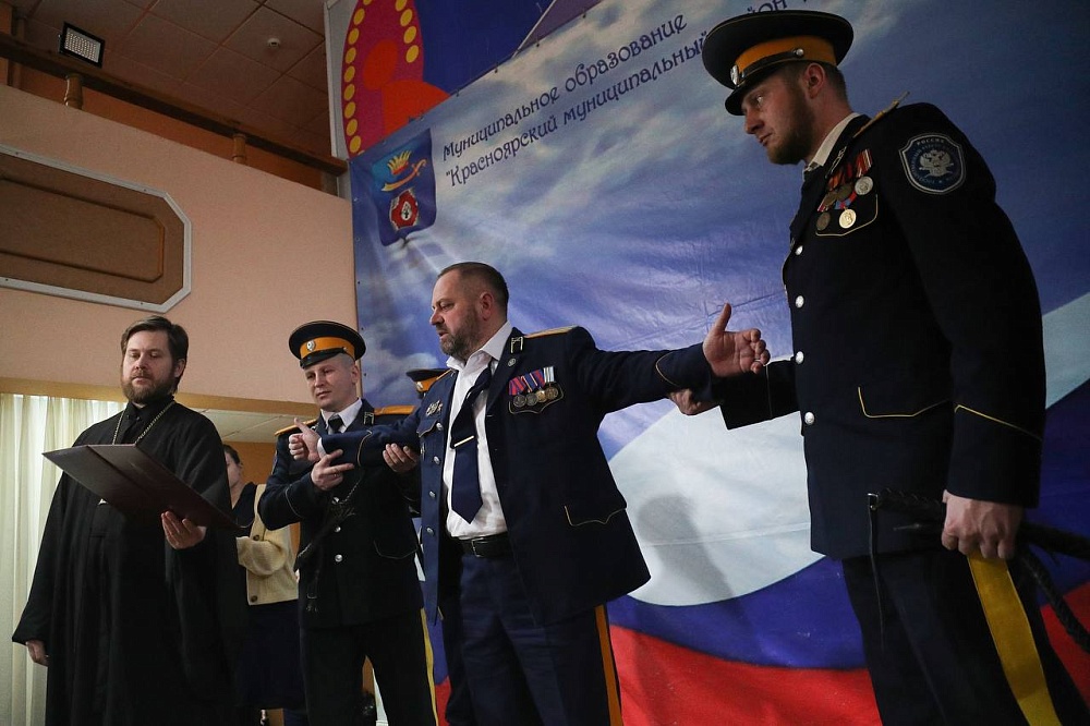 Астраханские казаки выбрали атамана Красноярского района 