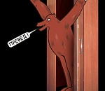 Алиментщик прятался от судебного пристава в шкафу