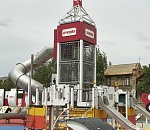 В парке «Дружба» за Лебединым озером открылся детский «городок нефтяников»