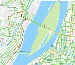 Пробка на Новом мосту в Астрахани рассосалась, на правобережье обострилась