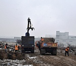 В мкр Бабаевского ликвидируют крупную свалку