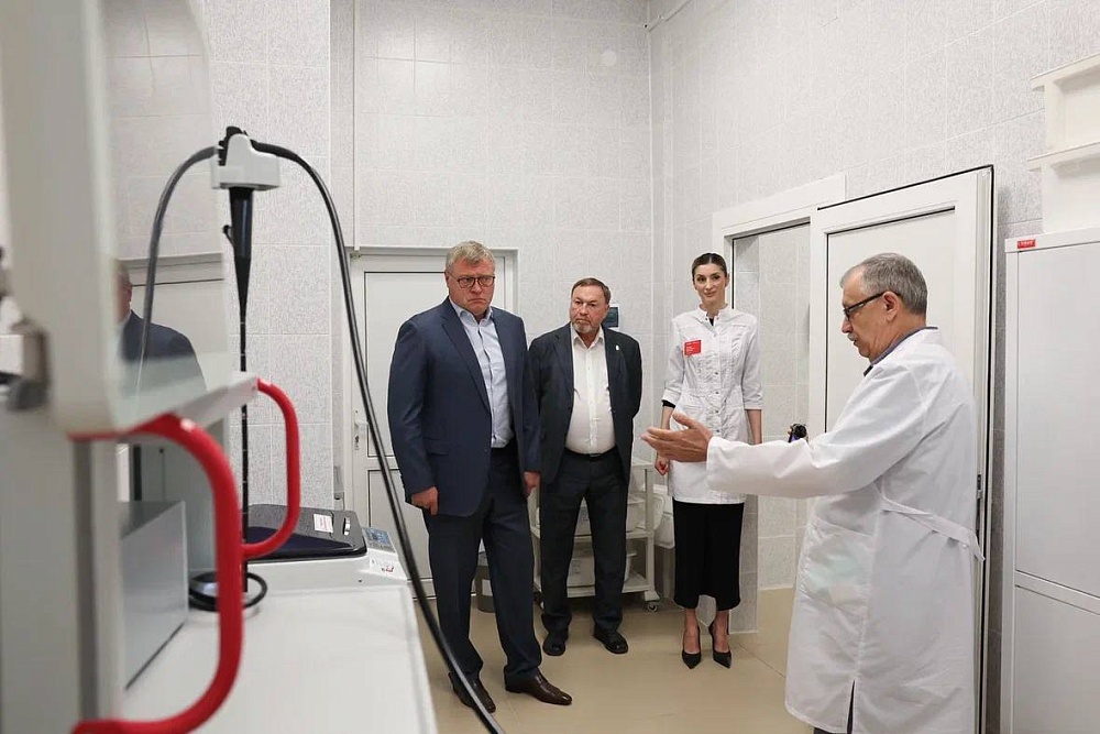 Поликлиника на Полякова в Астрахани полностью обновилась