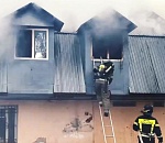 Под Астраханью почти два часа горел сельский дом