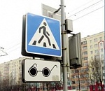 В Астрахани более половины светофоров со звуковым сопровождением не работают