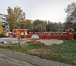 В Астрахани отремонтировали самый известный детский городок