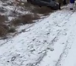 Машина слетела с дороги. Серьезная авария на астраханской трассе