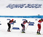 Впервые за 42 года российские лыжники взяли золото в эстафете Олимпиады