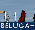 В Красных Баррикадах спустили на воду первое после банкротства судно