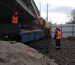 Сегодня специалисты приступят к укреплению Аэропортовского моста