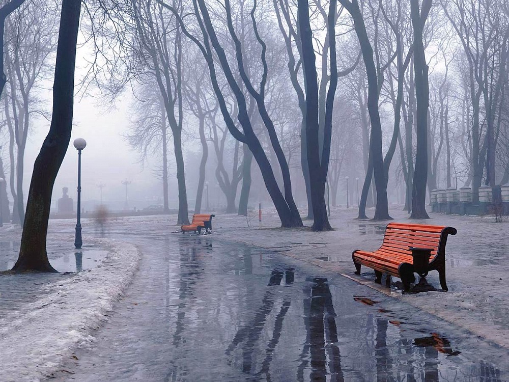 Завтра в Астрахани ожидают снег с дождём