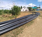 Немного о ходе строительства водопровода в селе Капустин Яр