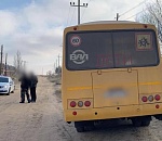 Пьяный водитель сел за руль школьного автобуса под Астраханью