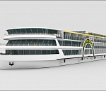 На заводе "Лотос" построят два круизных судна на колёсах 