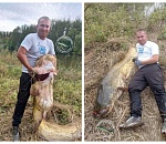 Под Астраханью поймали огромного монстра-сома