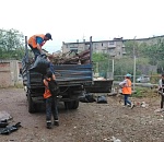 С начала года улицы Астрахани зачистили от 7000 тонн отходов