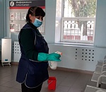 На объектах пригородной пассажирской инфраструктуры в Астраханском регионе ПривЖД реализуется комплекс противоэпидемических мер