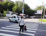 В Астраханской области по новым стандартам обустроены  829 «зебр»