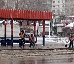 Астраханские коммунальщики продолжают ликвидировать последствия стихии