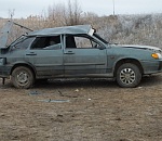 Под Астраханью перевернулся автомобиль: пассажирка госпитализирована