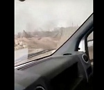 Под Астраханью засняли пелену дыма