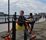 Ура. В Астрахани появилась воркаут-площадка