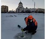 Выход на лед городских каналов только по одному  