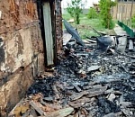 Вчера к западу от Астрахани двое мужчин сгорели в хозпостройке