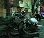 В Астрахани водитель разбился насмерть, уходя от полицейской погони