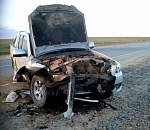 На астраханской трассе произошло жуткое ДТП по вине женщины-таксиста