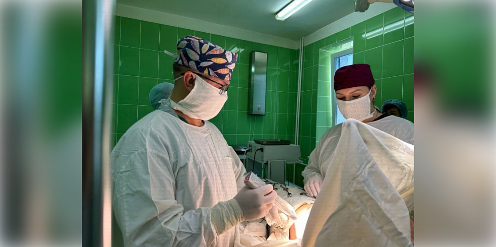 В астраханском онкодиспансере пробуют работать на новом гамма детекторе