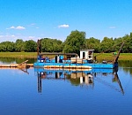 В Астраханской области приступили к расчистке рукава реки Ахтуба