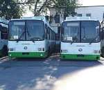 В Таганроге продают старые астраханские троллейбусы