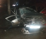 Пьяному водителю "Лады", который врезался в опору ЛЭП в Астрахани, грозит до семи лет