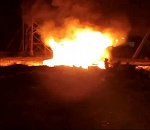 Очевидцы сообщают о сгоревшем магазине в Астрахани 