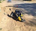 16-летняя астраханка за рулем мопеда едва не угробила себя и маленького ребенка