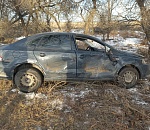 Под Астраханью перевернулся автомобиль, водитель и пассажир в больнице
