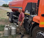 На севере Астраханской области райцентр спасает от жажды ближайшие села