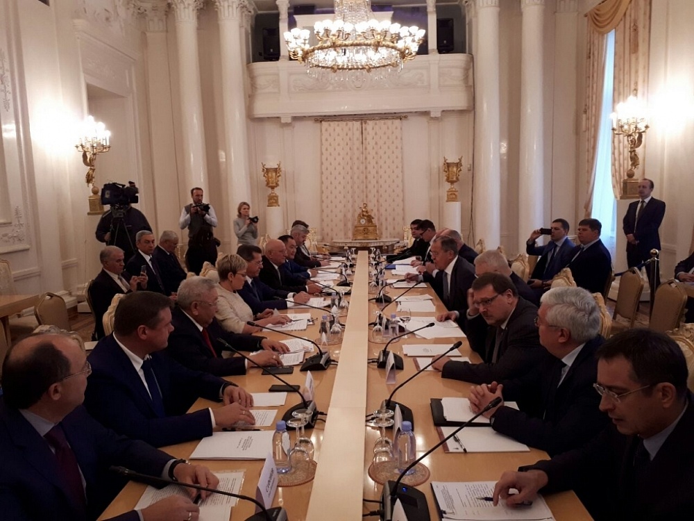 Александр Жилкин рассказал МИДу РФ о неправительственных организациях