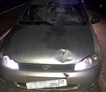 Под Астраханью сбили настойчивого пешехода