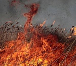Из-за высокой пожароопасности в Астраханской области объявлено штормовое предупреждение