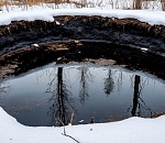 Жуткую находку обнаружили на севере Астраханской области в мазутной яме